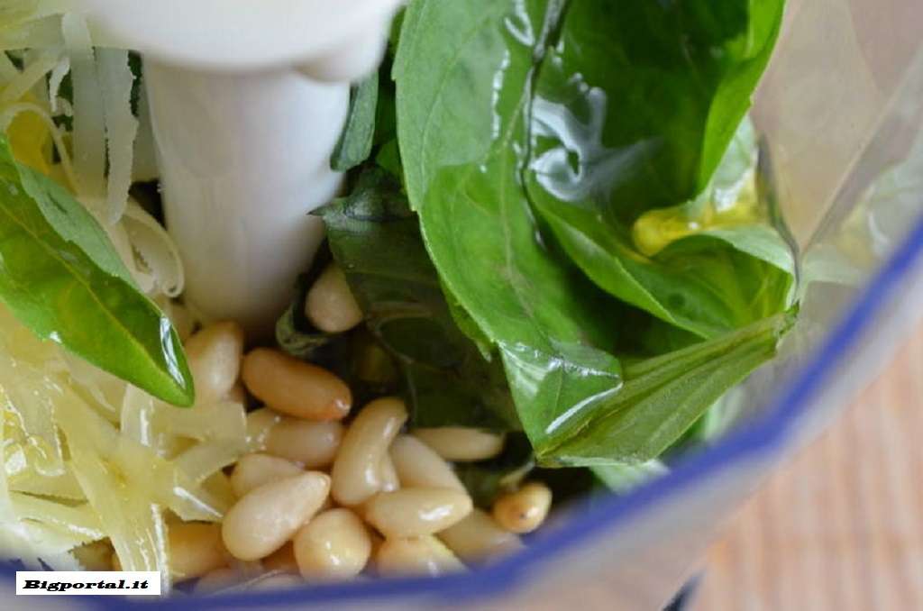 pesto basilico pinoli