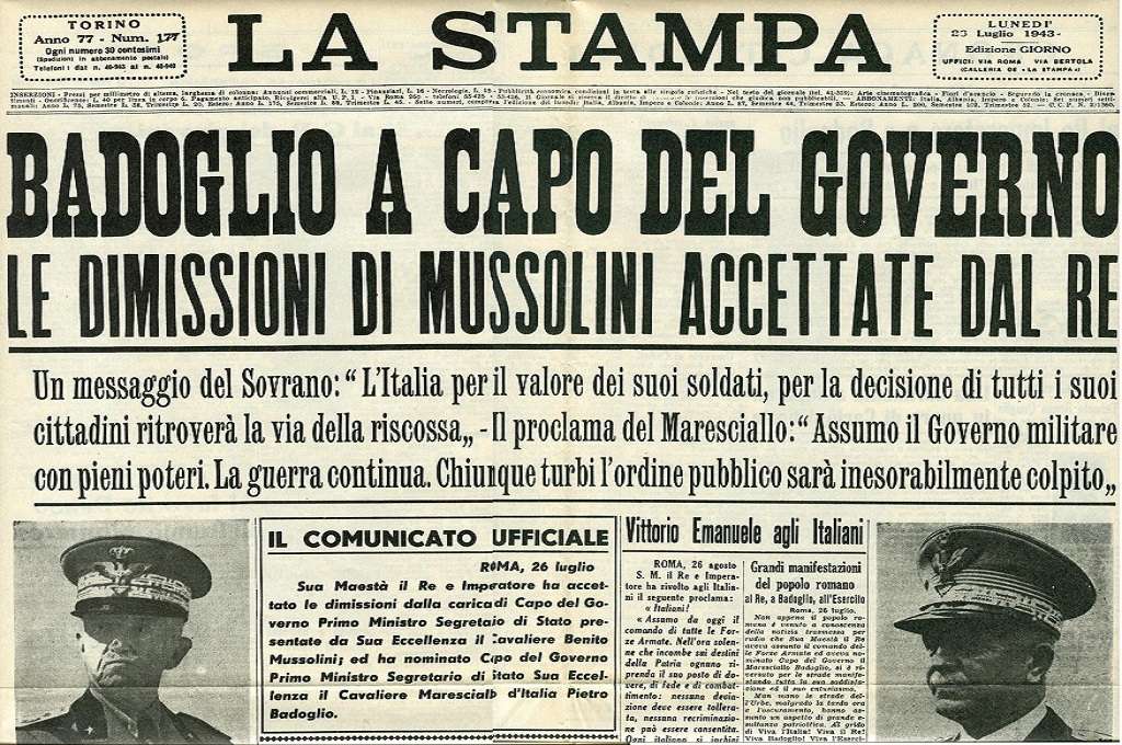 Arresto Mussolini