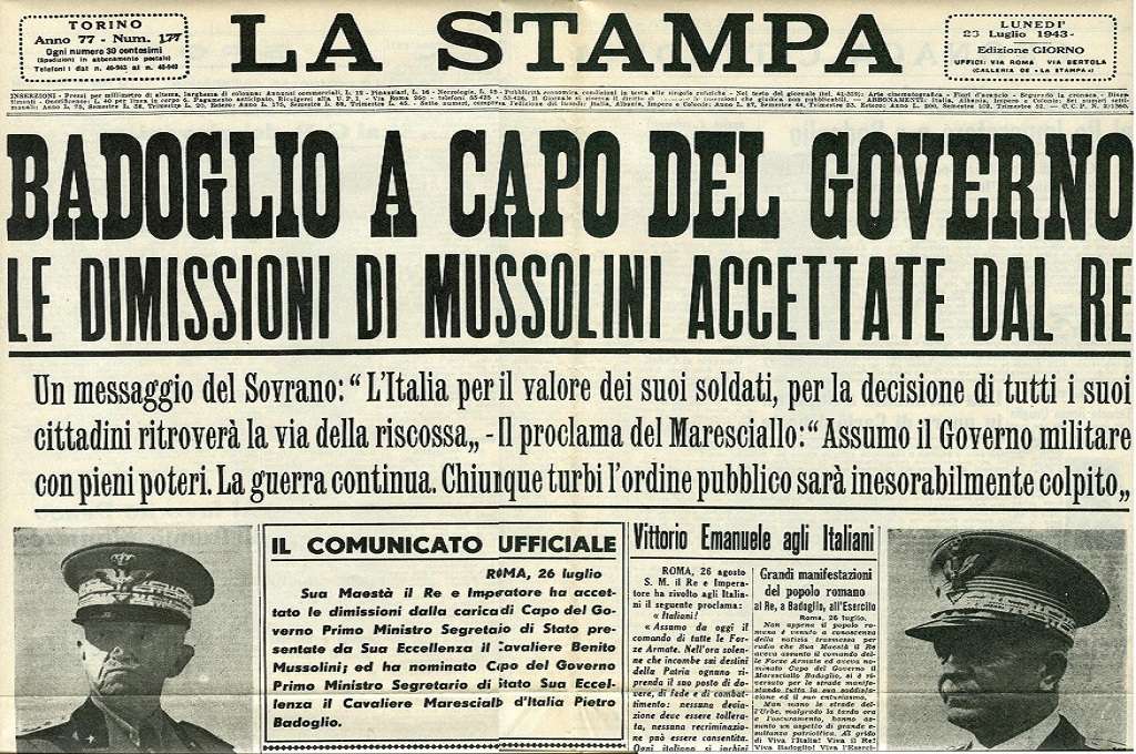 L’arresto di Benito Mussolini