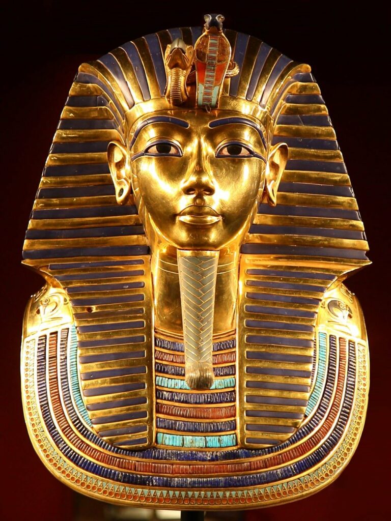 Maschera Tutankhamon min Maschera Tutankhamon min